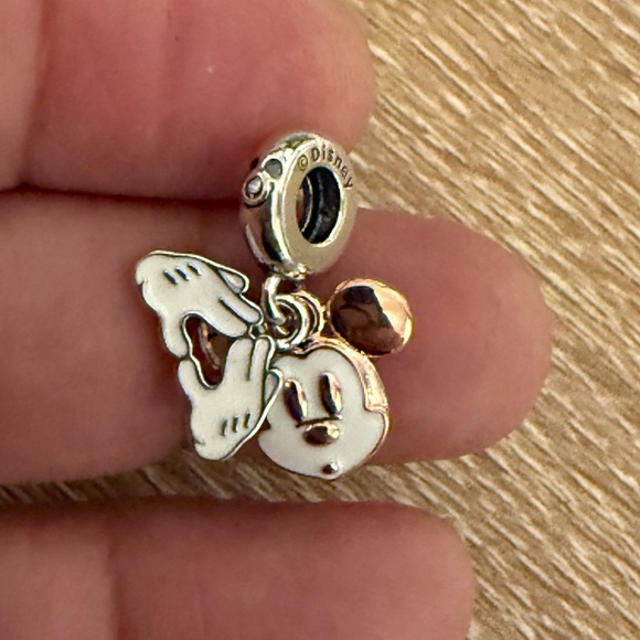Disney Accessories - Disney Silver and Gold Mickey Charm